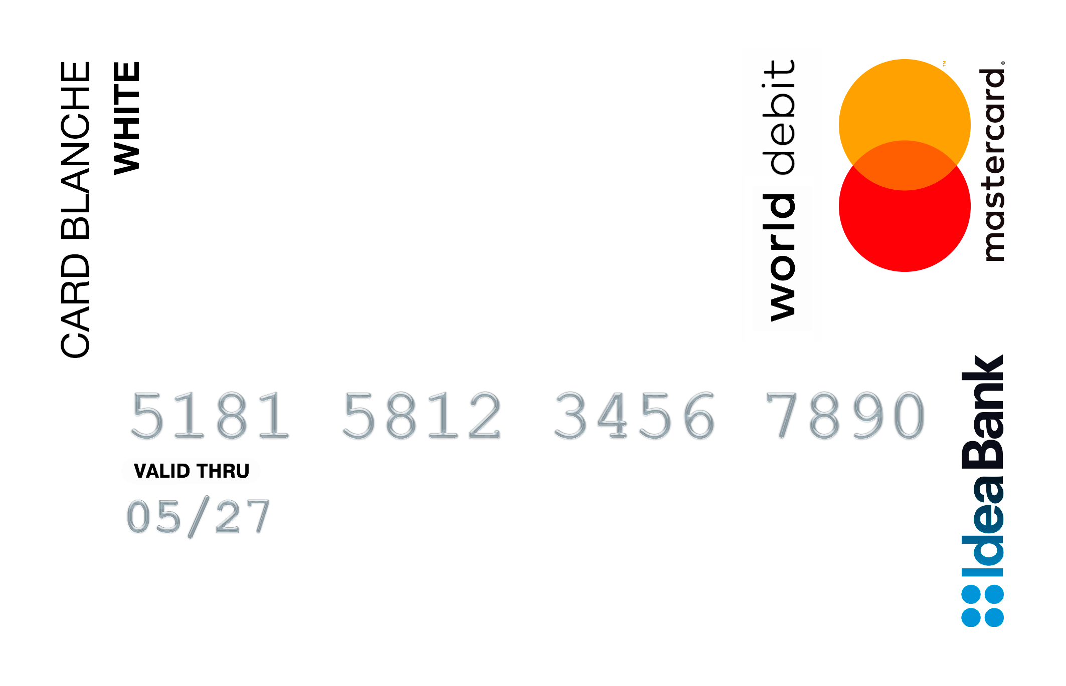 Кредитна картка CARD BLANСHE WHITE – Ідея Банк