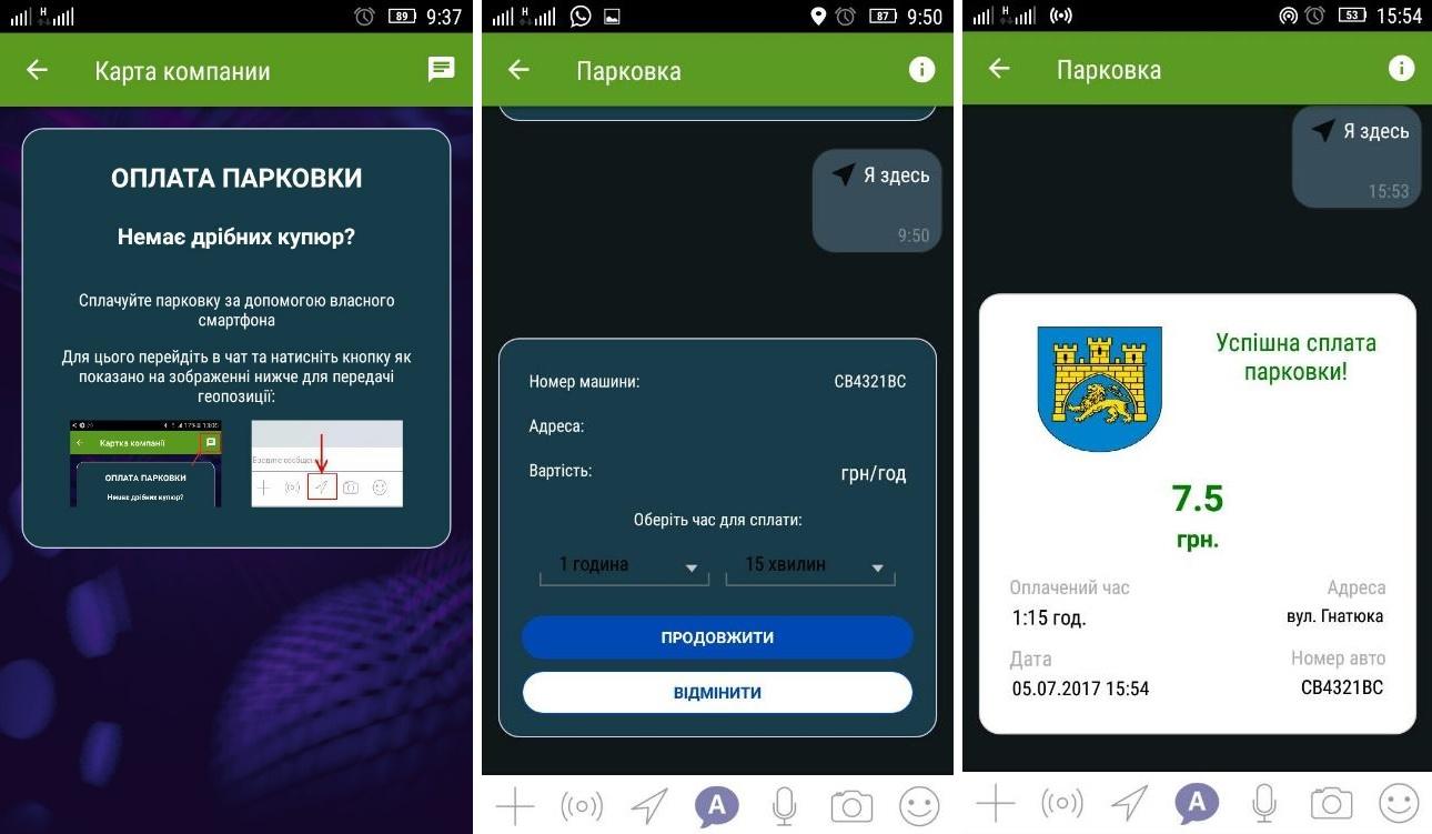 Приватбанк Парковка